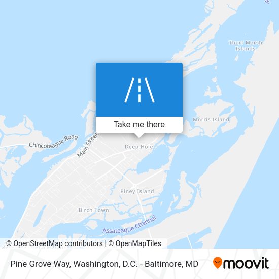 Mapa de Pine Grove Way