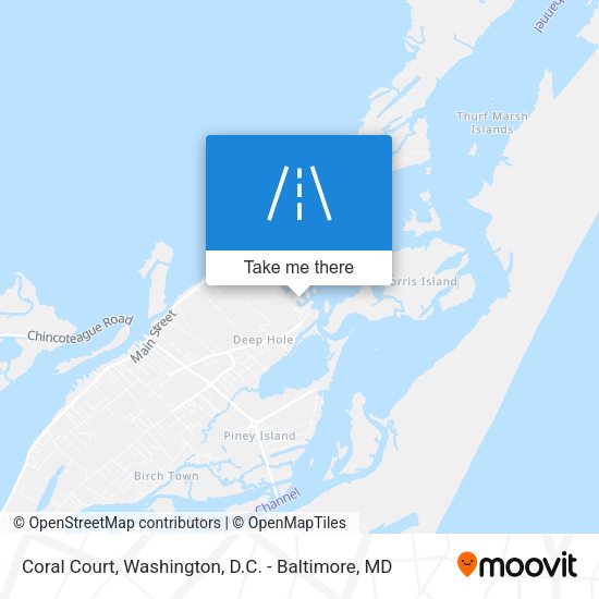 Coral Court map