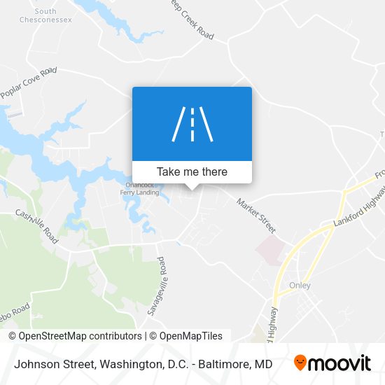 Johnson Street map