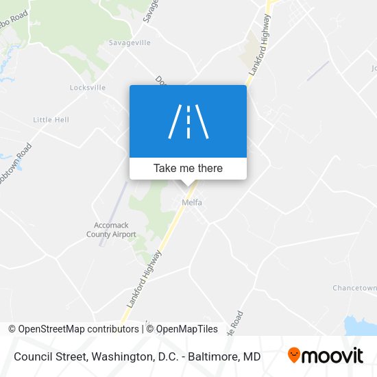 Council Street map