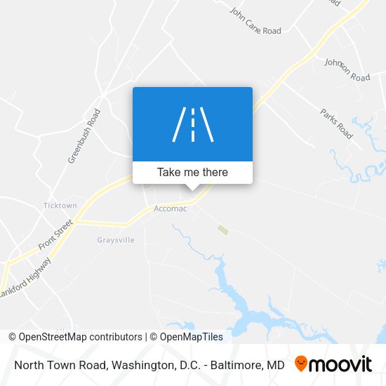 North Town Road map
