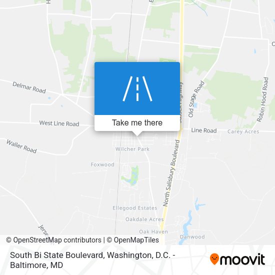 Mapa de South Bi State Boulevard