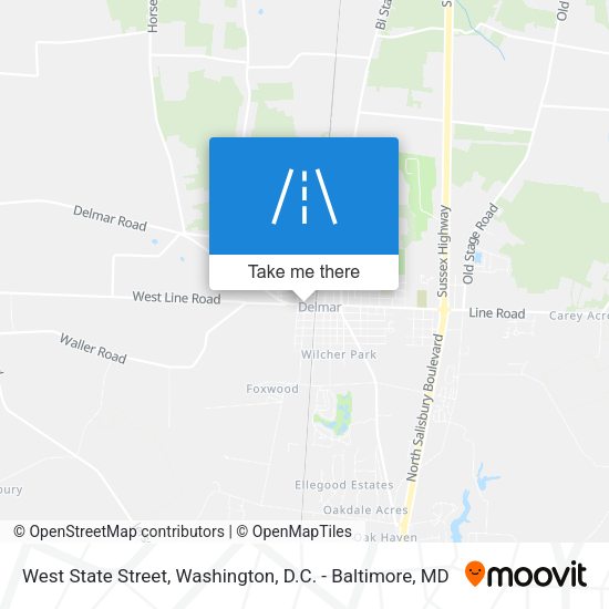 West State Street map