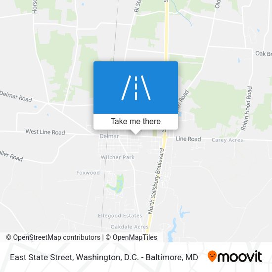 Mapa de East State Street