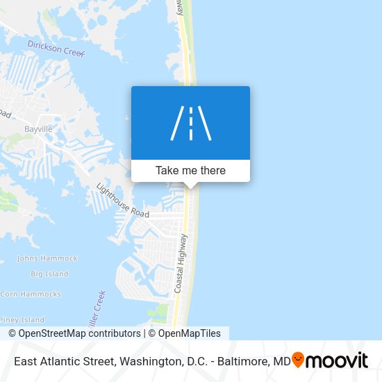 Mapa de East Atlantic Street