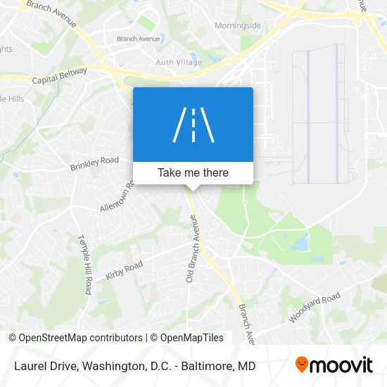 Laurel Drive map