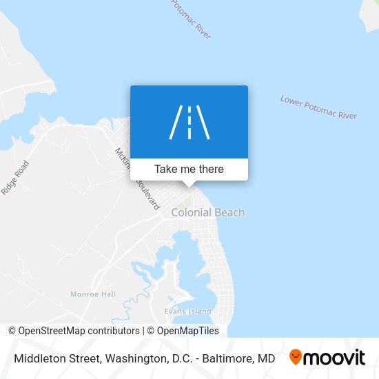 Middleton Street map