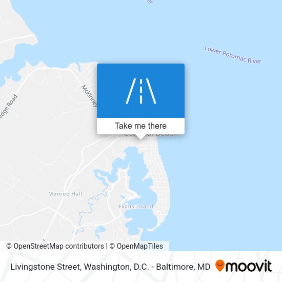 Livingstone Street map