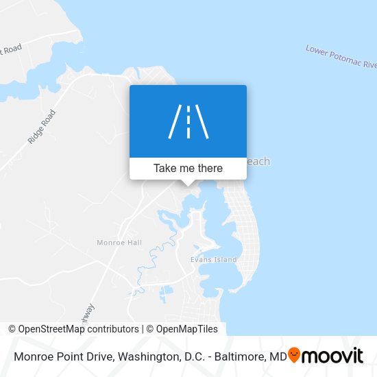 Mapa de Monroe Point Drive