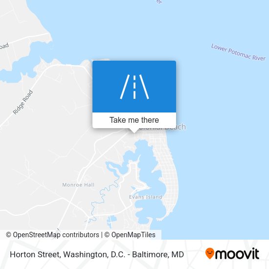 Horton Street map