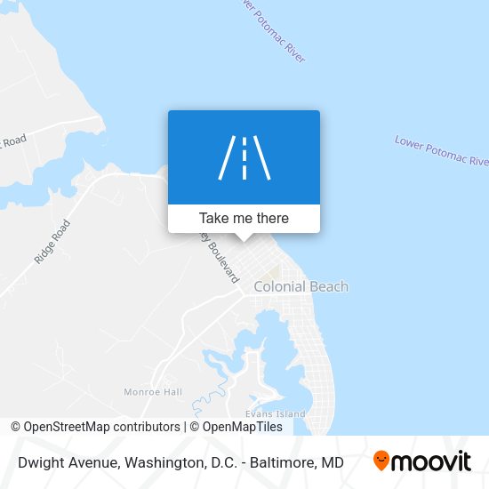 Dwight Avenue map
