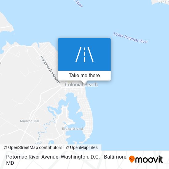 Mapa de Potomac River Avenue
