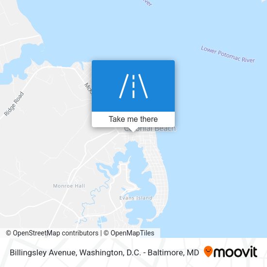 Mapa de Billingsley Avenue