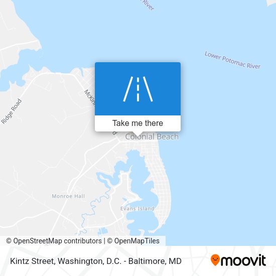 Kintz Street map