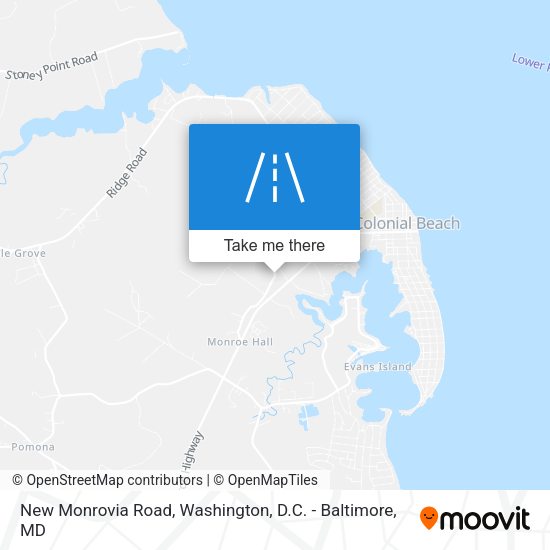 Mapa de New Monrovia Road