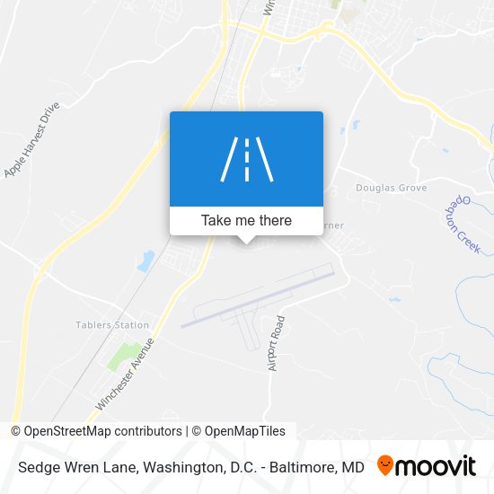 Sedge Wren Lane map