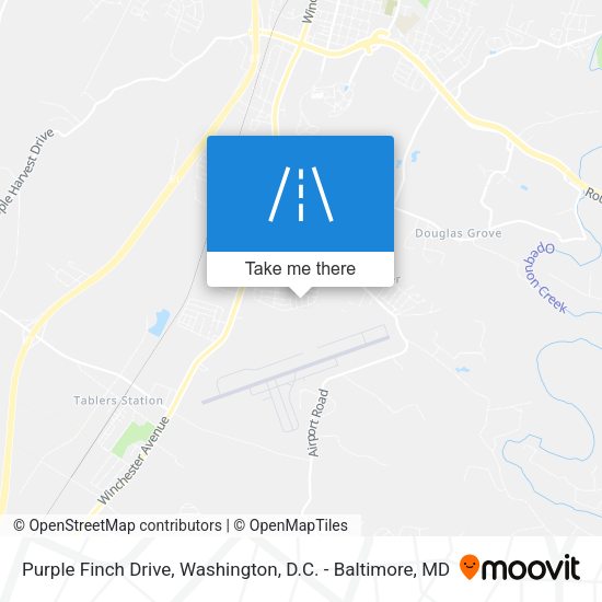 Purple Finch Drive map