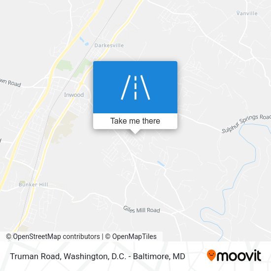 Truman Road map