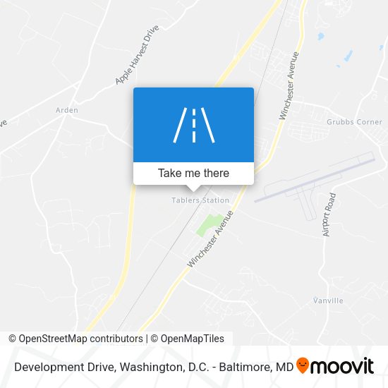 Mapa de Development Drive
