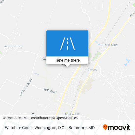 Wiltshire Circle map