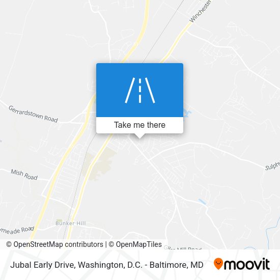 Mapa de Jubal Early Drive