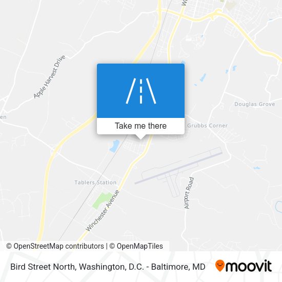 Mapa de Bird Street North