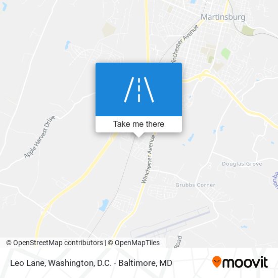 Leo Lane map