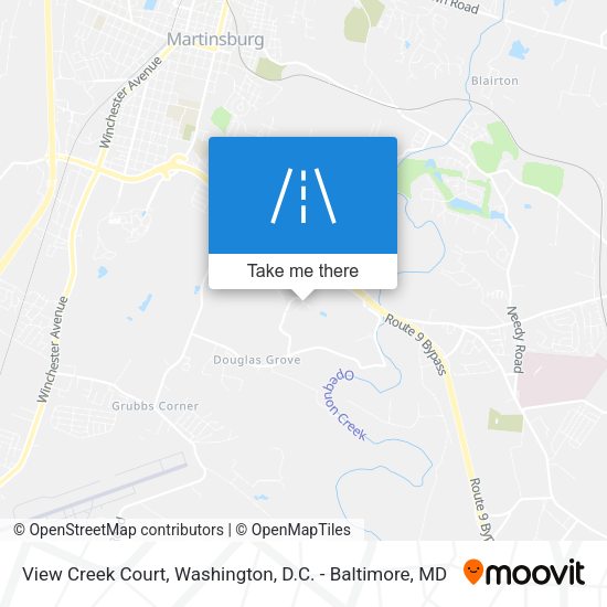 Mapa de View Creek Court