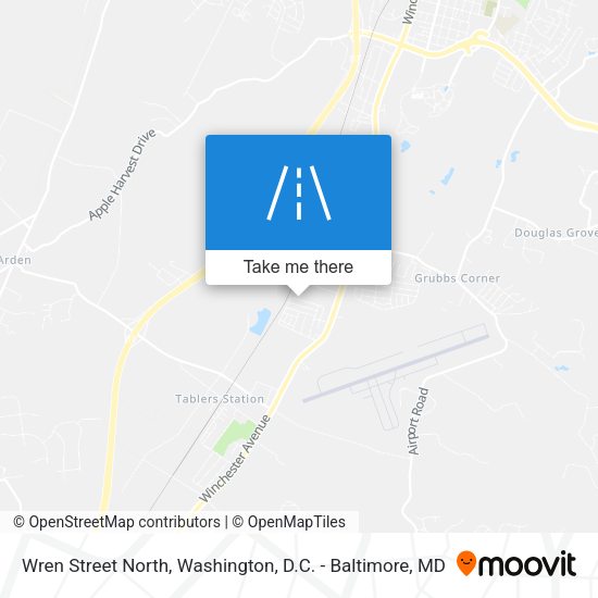 Mapa de Wren Street North