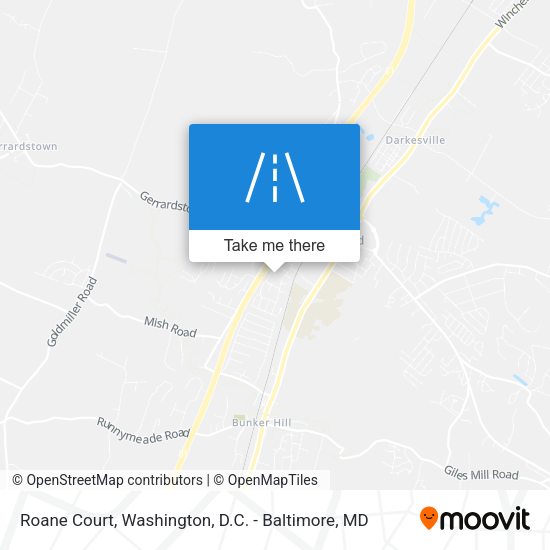 Roane Court map