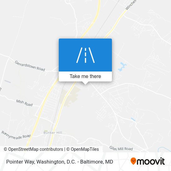 Mapa de Pointer Way