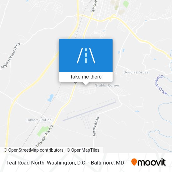 Mapa de Teal Road North