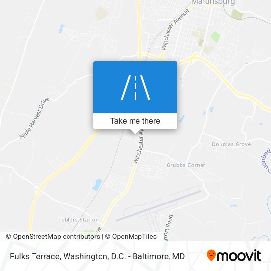 Fulks Terrace map