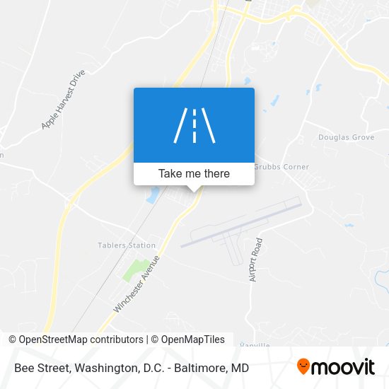 Bee Street map