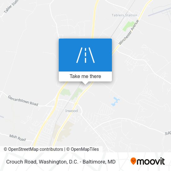 Mapa de Crouch Road