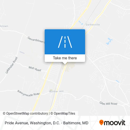 Pride Avenue map