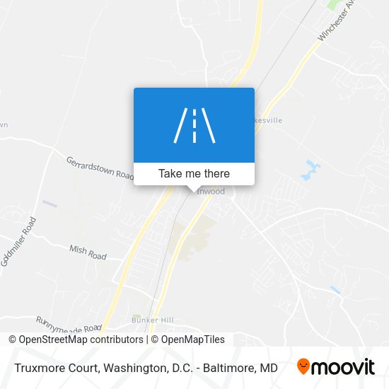 Truxmore Court map