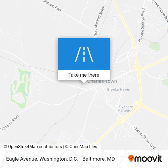 Eagle Avenue map