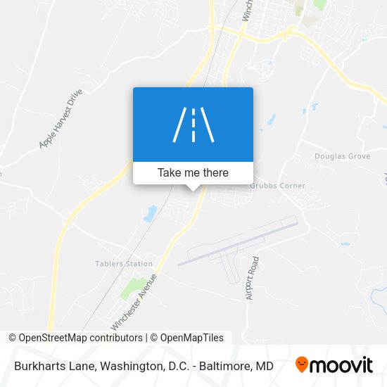 Burkharts Lane map