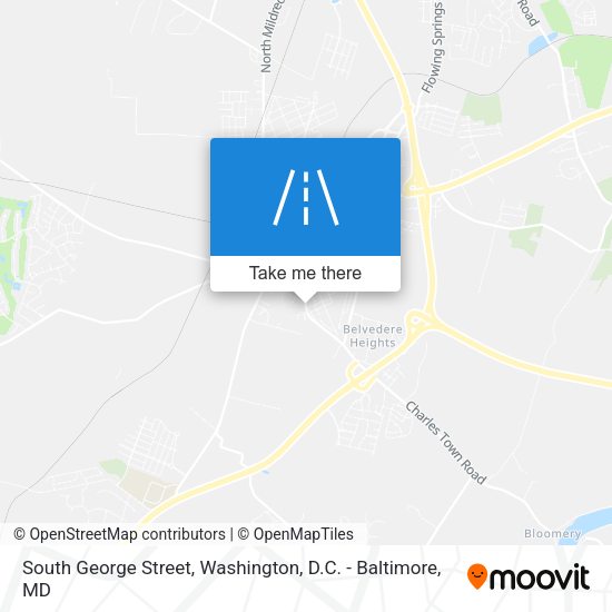 South George Street map