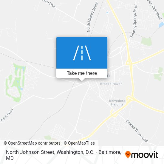 North Johnson Street map