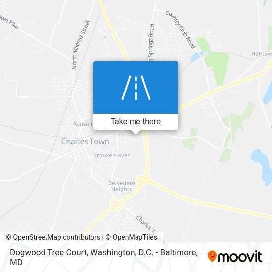 Dogwood Tree Court map