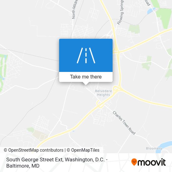 South George Street Ext map