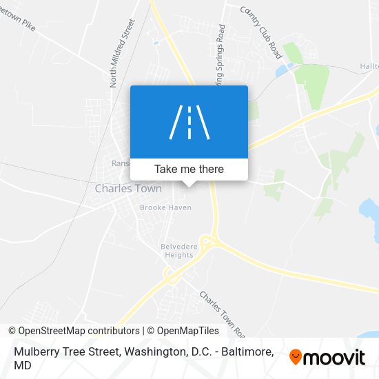 Mapa de Mulberry Tree Street