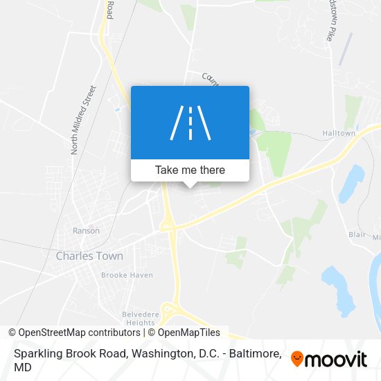 Sparkling Brook Road map