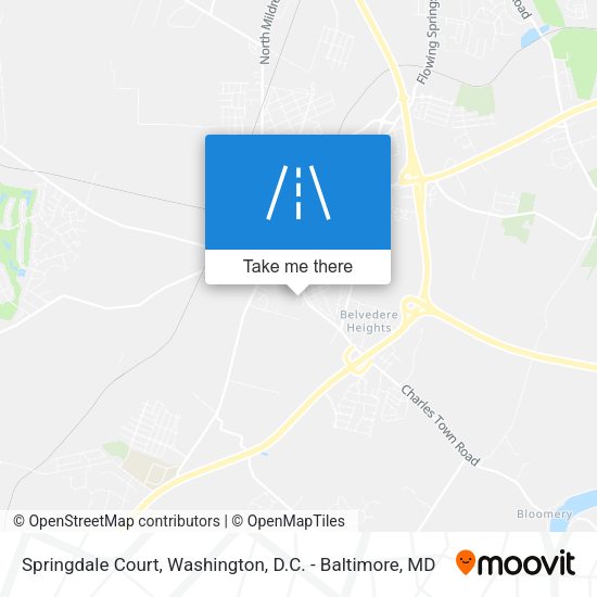 Springdale Court map