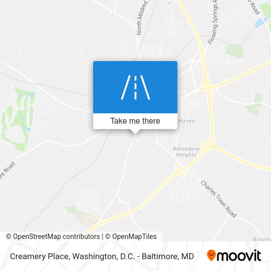 Creamery Place map