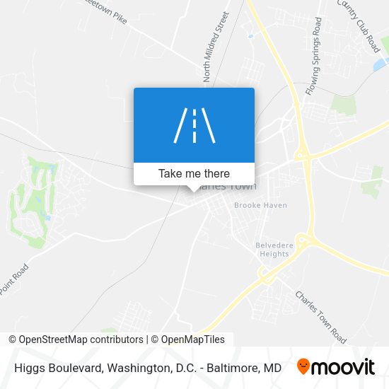 Mapa de Higgs Boulevard