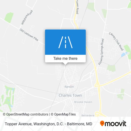 Mapa de Topper Avenue