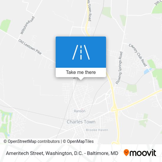 Mapa de Ameritech Street